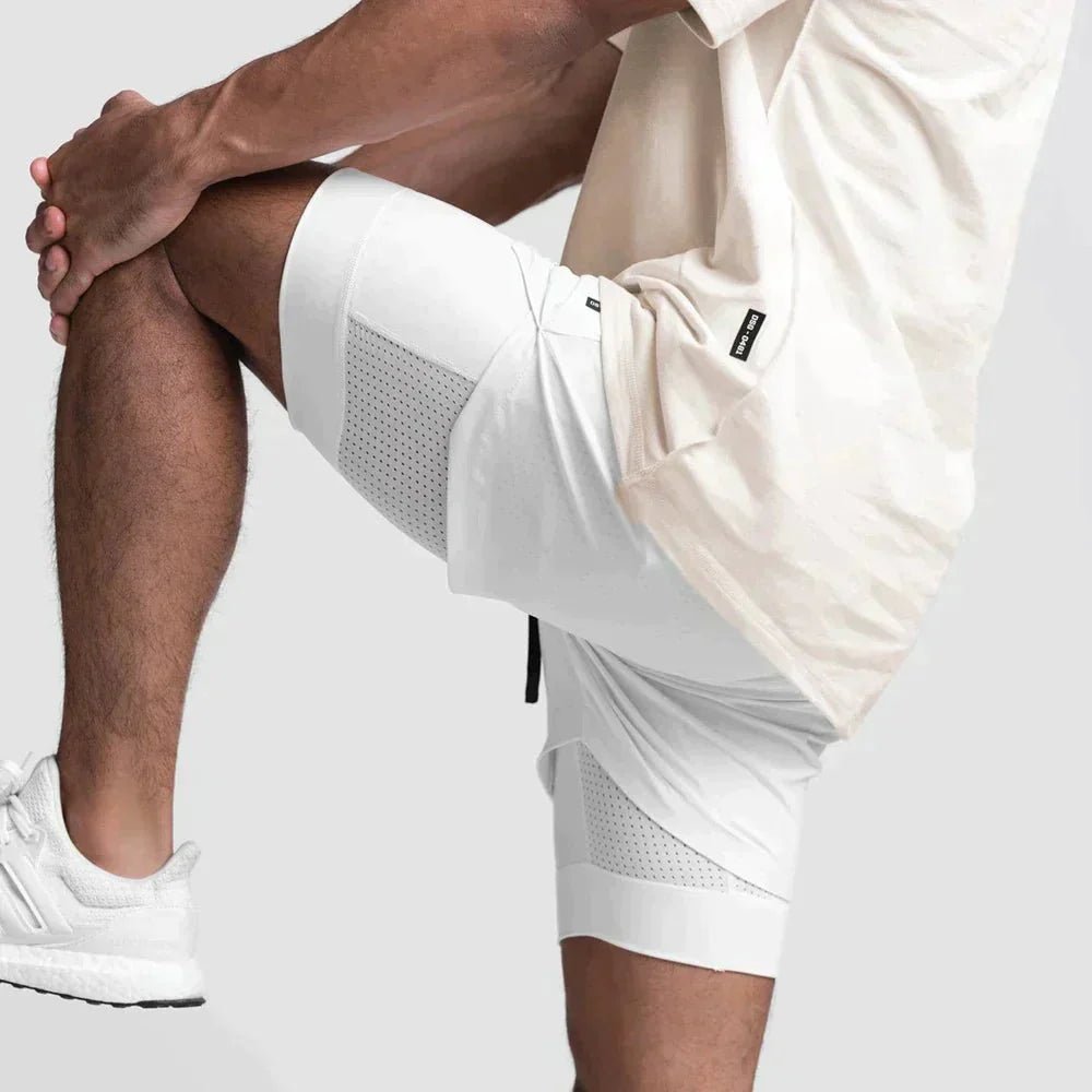 Zane | Heren Fitnessshort Lichtgewicht & Flexibel voor Training - De Mode OutletMP782002